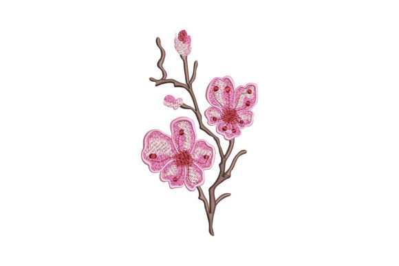 Blossoming Sakura Branch