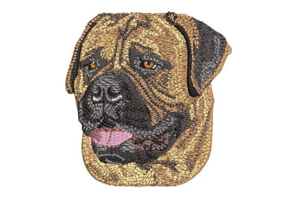Bullmastiff Embroidery Design Review