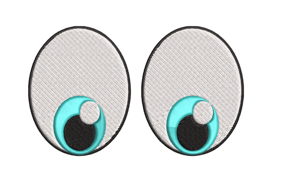 Cute Blue Eyes Embroidery Design Review