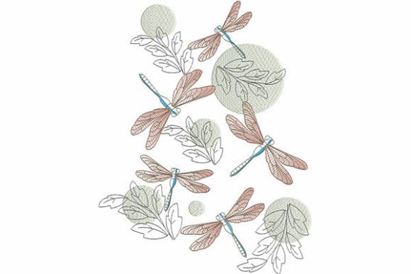 Dragonflies Embroidery Design Review