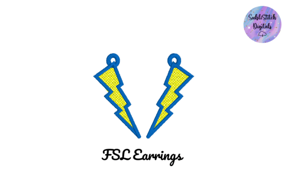 Lightning FSL Earrings