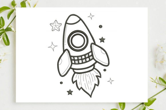 Rocket Taking Off: A Seasonal Embroidery Review