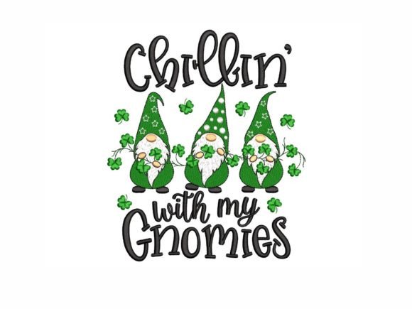St. Patrick’s Day Gnomes: A Charming, Versatile Embroidery Design for Personalized Gifts