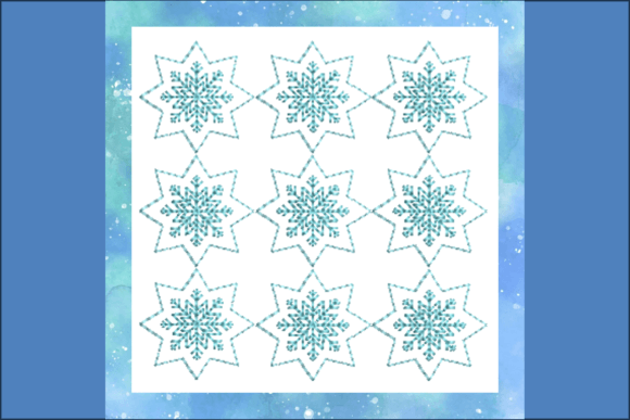Tiny Snowflake Embroidery Design Review