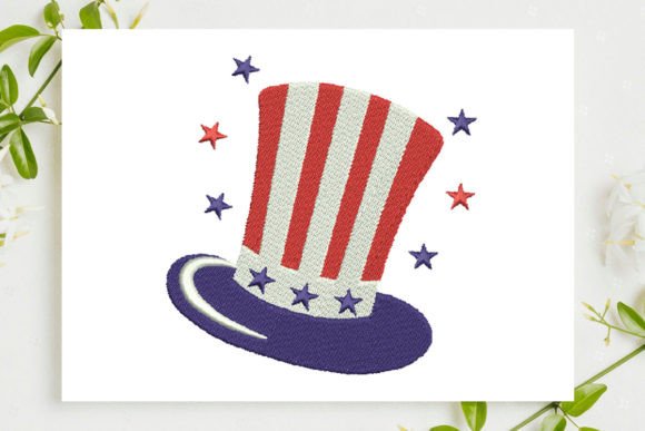 USA Top Hat Embroidery Design Review